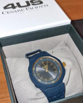 Orologio uomo Paciotti 4US blu e oro