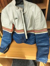 Tuta completa moto in vera pelle - Taglia 48