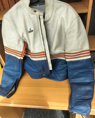 Tuta completa moto in vera pelle - Taglia 48