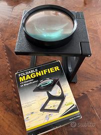 LENTE DI ingrandimento da tavolo pieghevole