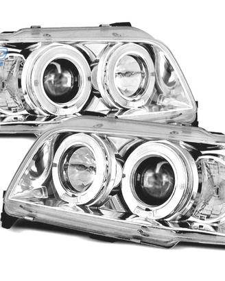 FARI PER RENAULT CLIO 90-95 ANGEL EYES FONDO CROMA