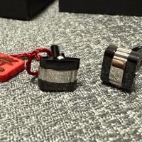 Gemelli uomo acciaio bicolore Hiro