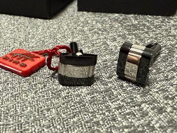 Gemelli uomo acciaio bicolore Hiro