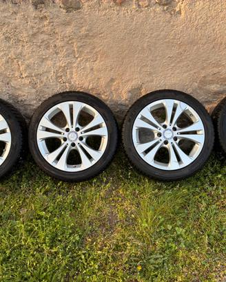 Cerchi in lega 17 e gomme mercedes classe b