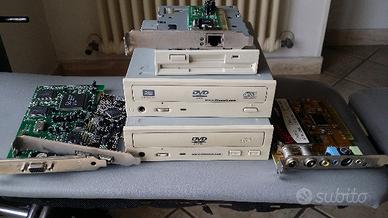 LOTTO di accessori per pc