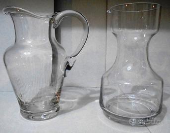 Caraffe in vetro