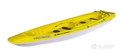 Canoa bic 3 posti con carrello