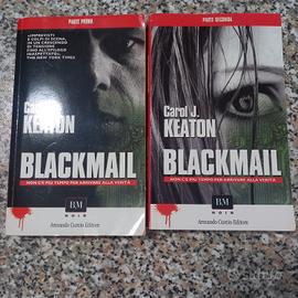2 libri Blackmall genere Noir
