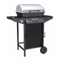 Barbecue a gas con 2 bruciatori e 1 fornello