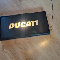 insegna luminosa  Ducati