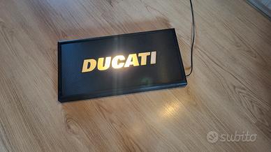 insegna luminosa  Ducati