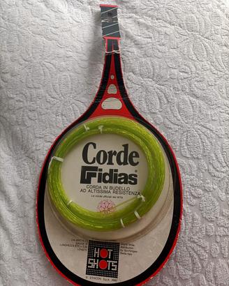 Corde Tennis Vintage Fidias Ethicon 1980 - Nuove 