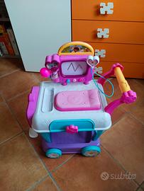 Dotty dottoressa peluche carrellino