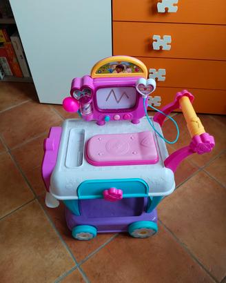 Dotty dottoressa peluche carrellino