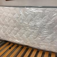 materasso a molle nuovo e rete ortopedica