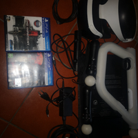 Virtuale per ps4 più giochi e move e camere