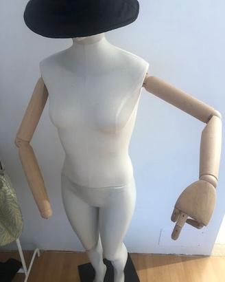 Manichino da donna cm.185 con perno