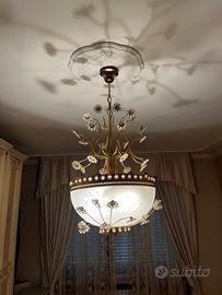 Lampadario stile classico italiano ‘60