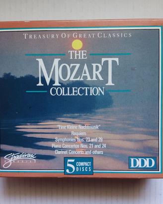 Box 5 cd Mozart Collection