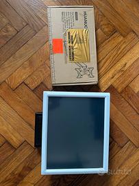 Monitor touch + Supporto a muro + Cavi