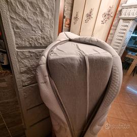 letto a cassone una piazza e mezza con materasso 