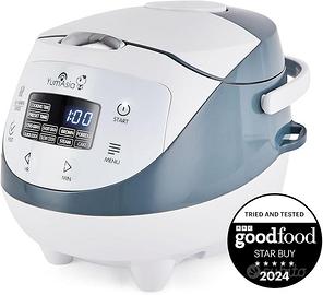 Yum Asia Panda Mini Cuociriso con Ciotola in Ceram