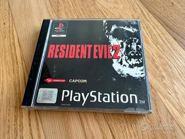 Resident Evil 2 PS1 ita + Flyer Konami