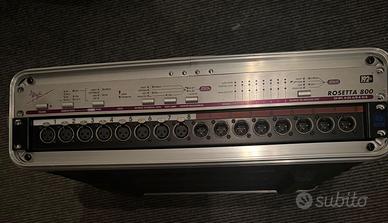 Apogee Rosetta 800 + Patchbay XLR 1U + 2 Cavi DB25