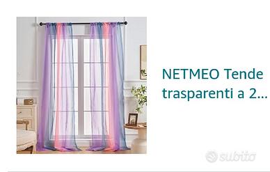 tenda Arcobaleno Semitrasparente cameretta bambini