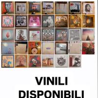Vinili disponibili