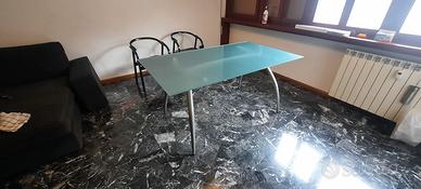 Tavolo Vetro Temprato Calligaris 160x85