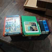 lettore stereo 8 com 30 cassette