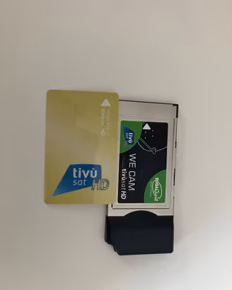 Cam Tivusat con Scheda