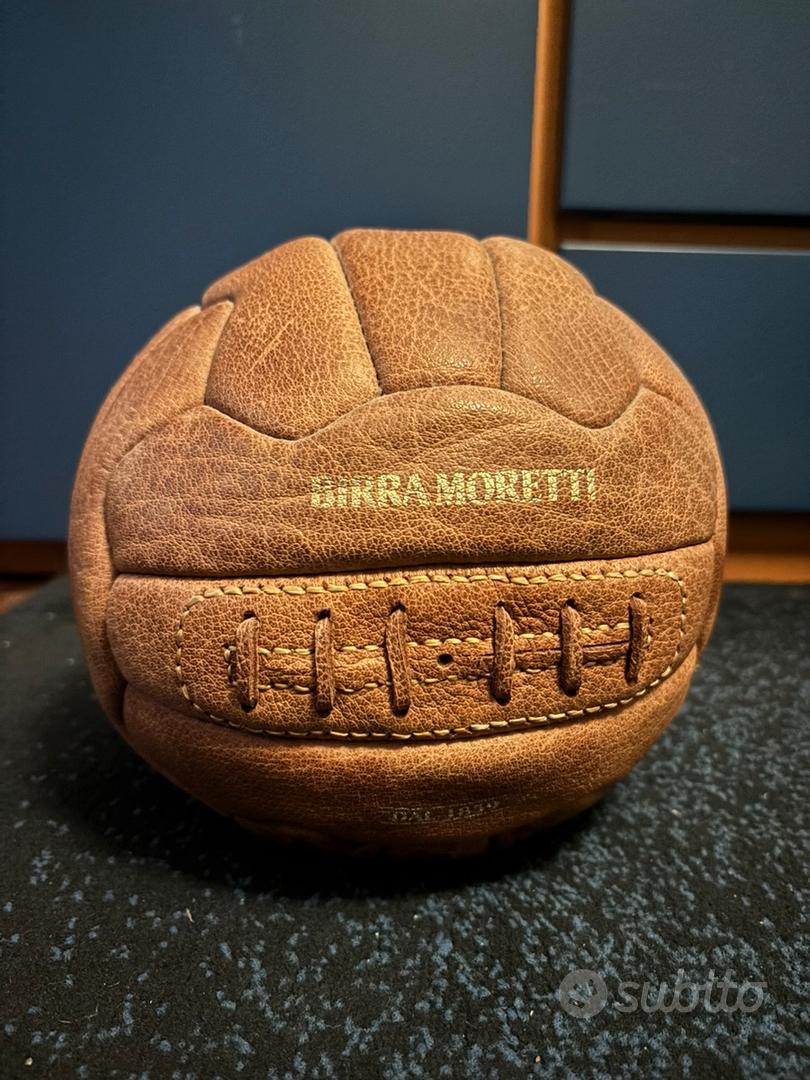 Ballon Célébration En Cuir Birra Moretti - Neuf, Fabriqué En Italie