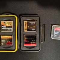 Memory CF + custodia impermeabile