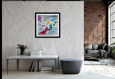 quadro astratto kj