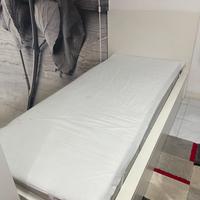 Letto singolo ikea bianco