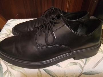 ZARA CLASSICHE STRINGATE VERA PELLE MIS 45