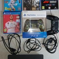 PLAYSTATION 4 DA 1 TB, 2 CONTROLLER E GIOCHI 