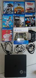 PLAYSTATION 4 DA 1 TB, 2 CONTROLLER E GIOCHI 