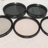 Filtri fotografici UV, skylight, polarizzatore