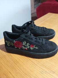 scarpe donna Graceland nere. Tg 42
