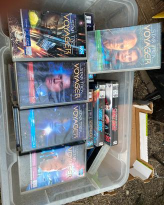 Vhs Star Trek e Star Trek Voyager