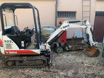 MINI ESCAVATORE BOBCAT 322. (Turbo)