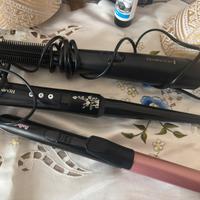 Arricciacapelli ferro e asciugacapelli