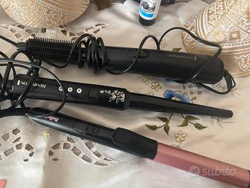 Arricciacapelli ferro e asciugacapelli