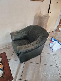 Divano 2 m da 3 posti più poltrona