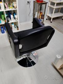 sedia da taglio barbiere 