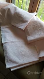 Matrimoniale "Gran Lusso" - Puro Lino ad Intaglio
