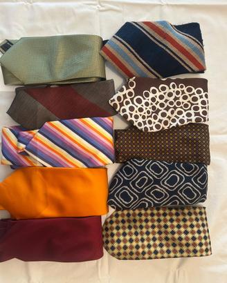 Set cravatte vintage